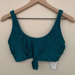 Dark Green Bikini Top